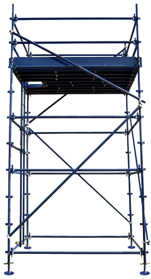 Kwikstage-scaffolding - Toe Guard In Scaffolding (400x600), Png Download