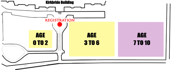 Children's Easter Egg Hunt - Easter (573x232), Png Download