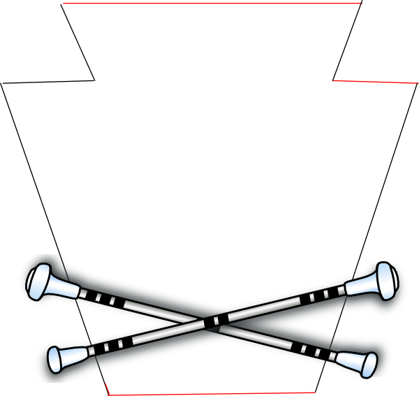 Small - Baton Clipart (600x567), Png Download