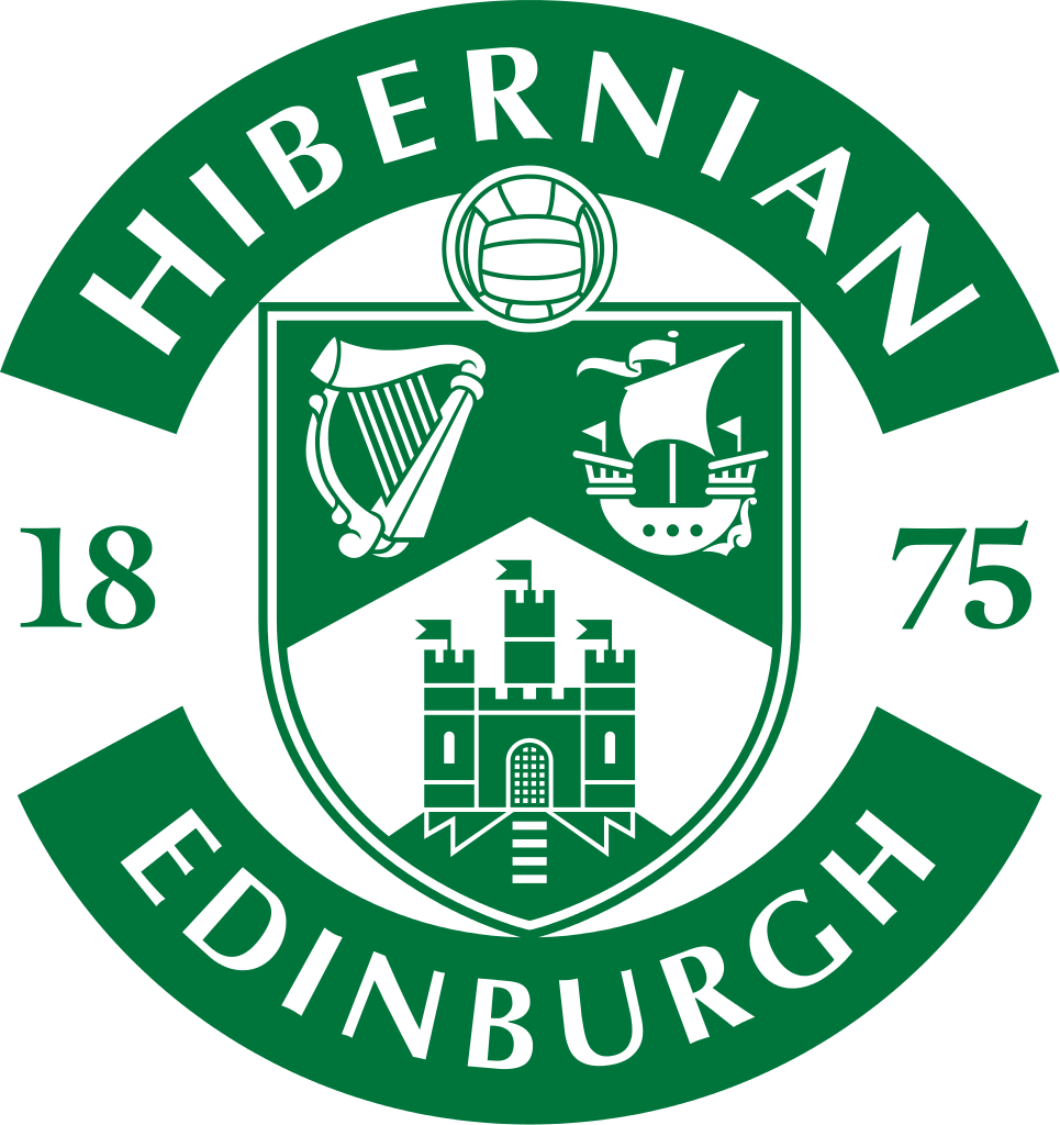 Cappielow To Champions League-hibernian Fc Logo - Hibernian Fc Logo (965x1024), Png Download