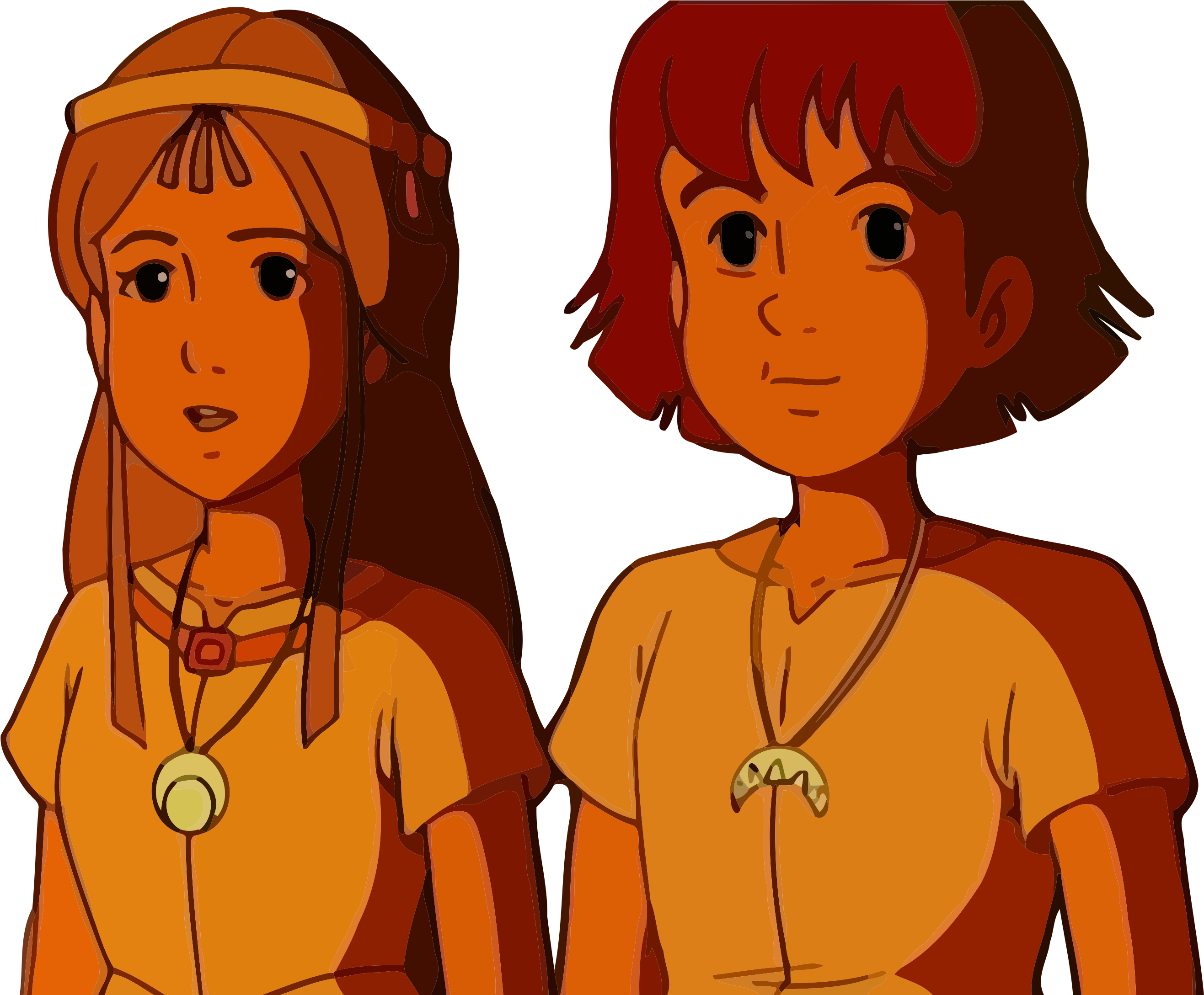 Sunset-nobg - Cartoon (2880x2176), Png Download