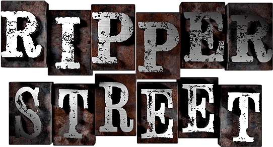 Ripper Street Logo Transparent Png Sticker - Ripper Street Logo (800x310), Png Download