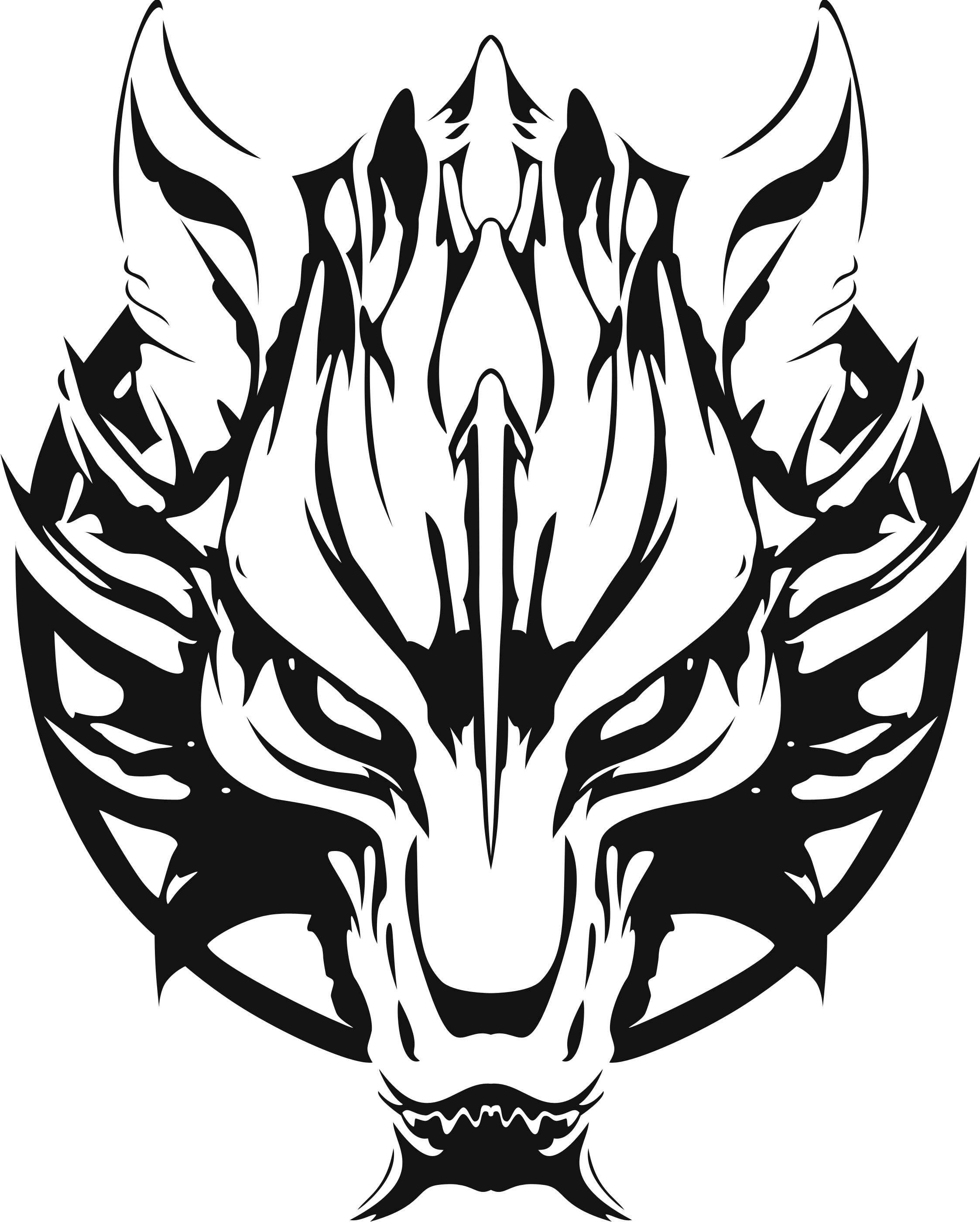 Vincent Gloreaver - Wolf Final Fantasy 7 (2246x2800), Png Download