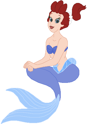 The Little Mermaid Gif Animation - Little Mermaid Friends (290x418), Png Download