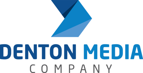 Denton Media Company Full Clr 2018 - Denton (500x255), Png Download