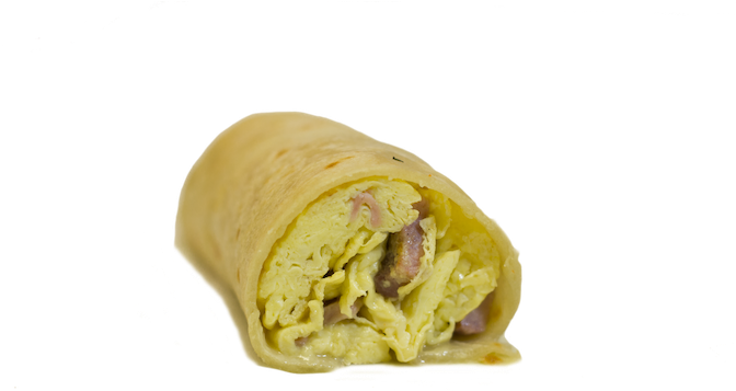 Breakfast Tacos - Roulade (673x449), Png Download