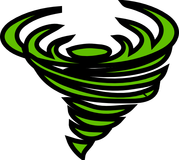This Free Clipart Png Design Of Tornado Clipart Has (600x534), Png Download