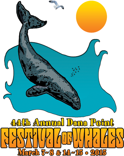 Festival Of Whales Logo - Festival Of The Whales (480x621), Png Download