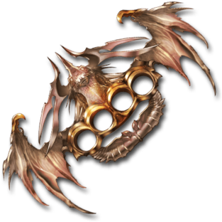 Atma Fist - Gbf Dark Omega Grids (462x400), Png Download