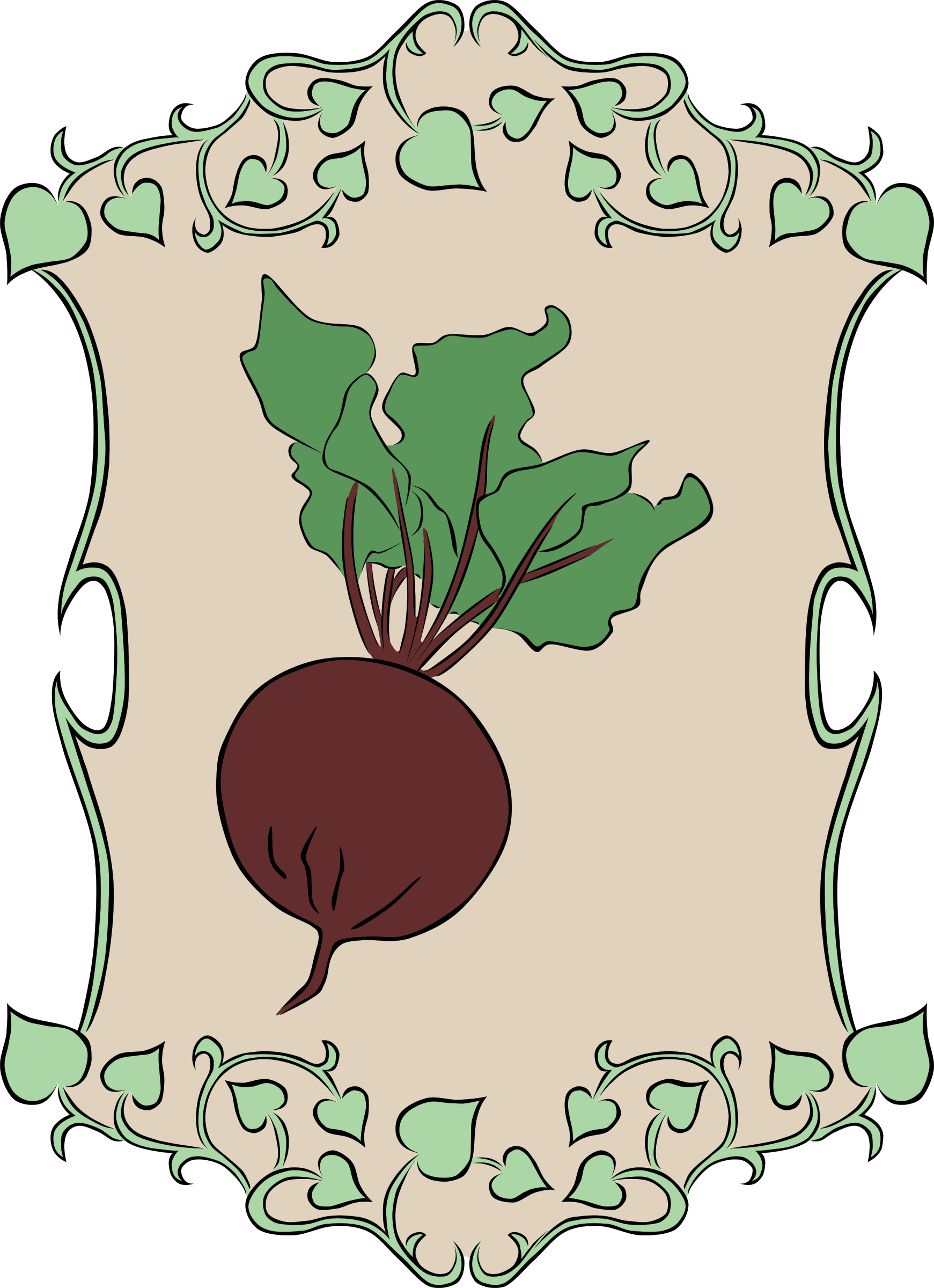 This Free Icons Png Design Of Garden Sign Beet (1741x2400), Png Download