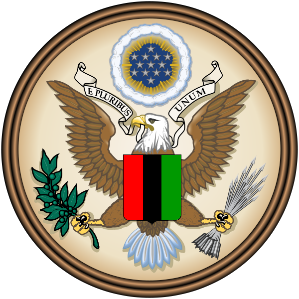 Great Seal Of Afro-america - Article Of Confederation Symbol (600x600), Png Download