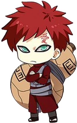Products/naruto Gaara - Anime Sabaku No Gaara Keychain Naruto Keychain Acrylic (480x480), Png Download