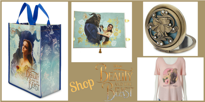 Shop Beauty And The Beast - Disney Princess Beauty And The Beast Exclusive Compact (1100x550), Png Download