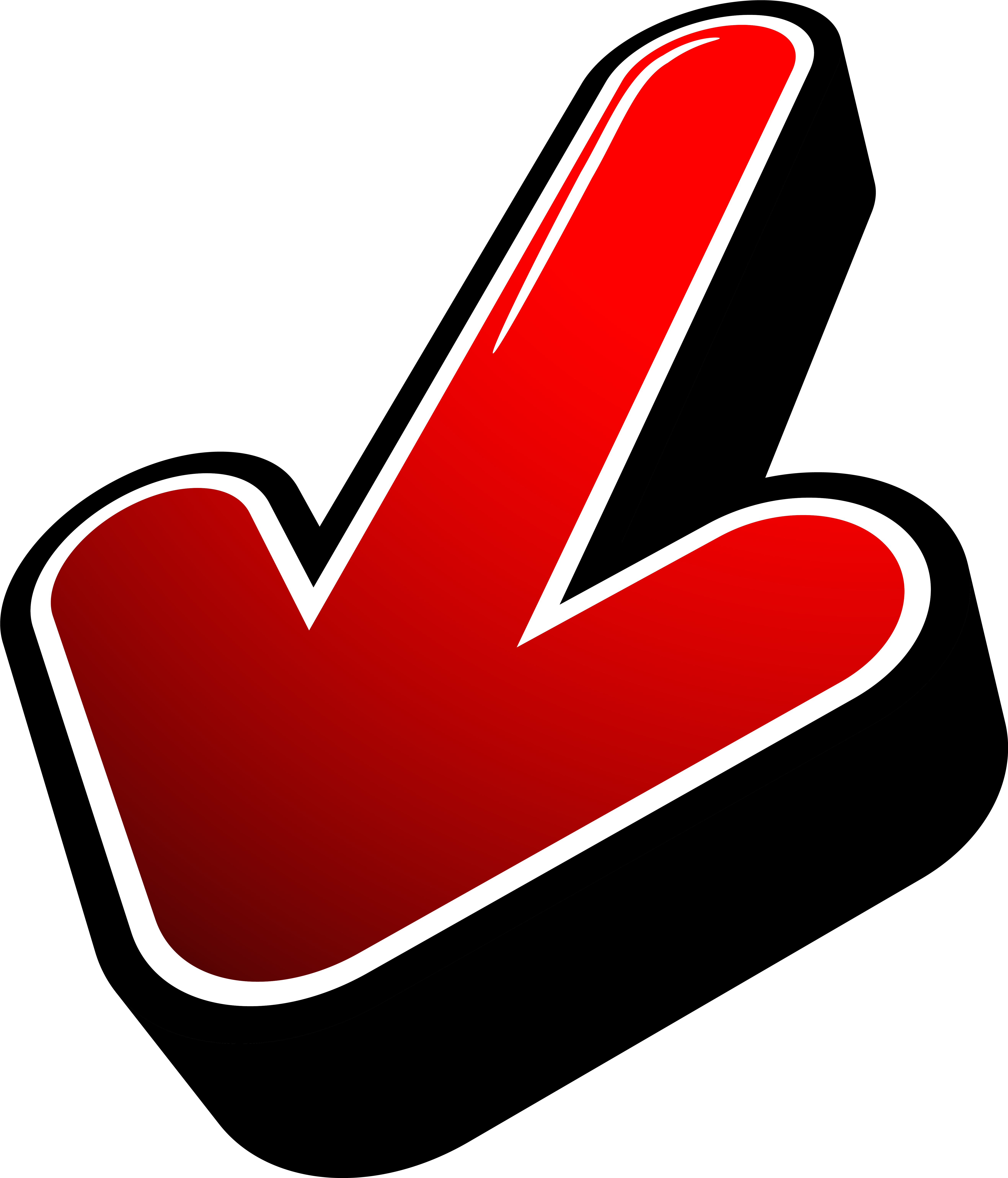 Arrow Red - Vector Arrows (500x500), Png Download