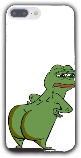 Pepe Butt-cheeks Phone Case - Pepe The Frog Nudes (640x640), Png Download
