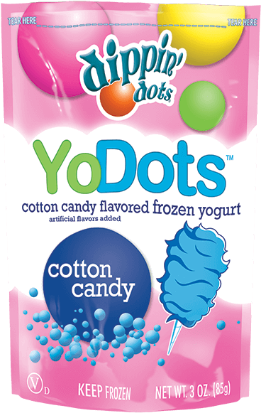 Yodots™ Cotton Candy - Grape (600x600), Png Download