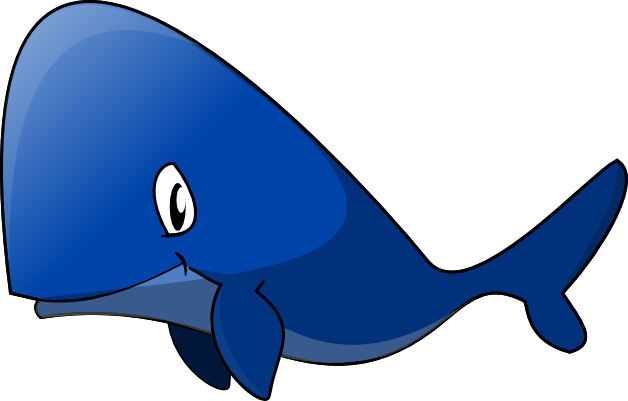 Whale Png Images Transparent Free Download - Blue Whale Clipart Png (628x401), Png Download