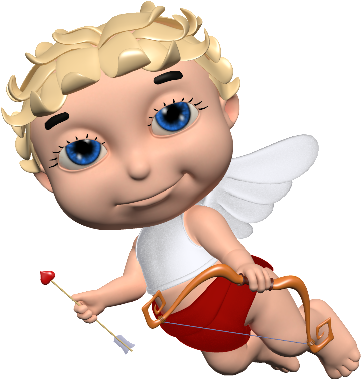 Printable Cupid (786x814), Png Download