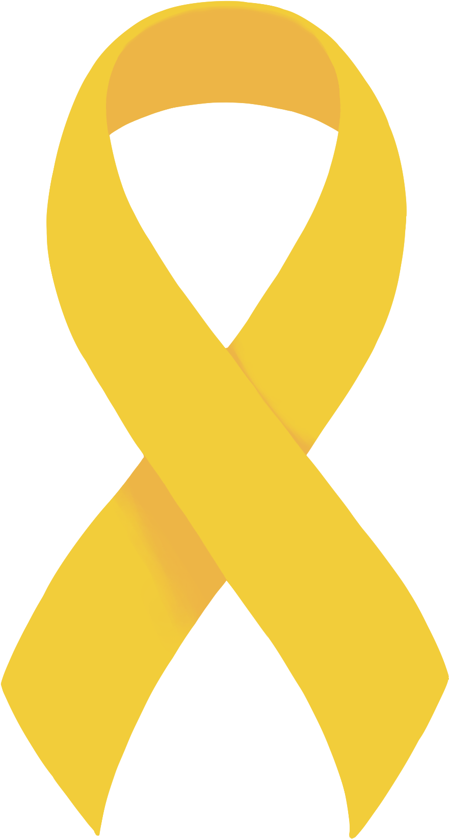 Download Description Yellow - Yellow Cancer Ribbon Svg - HD Transparent