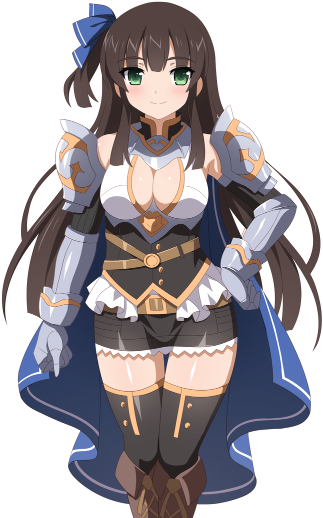 Supporting Cast - Sakura Dungeon Character (1083x1280), Png Download