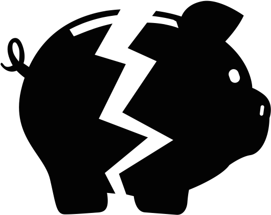 28 Collection Of Lack Of Money Clipart - Poor Png Icon (688x539), Png Download