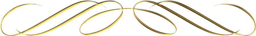 Download HD Decorative Line Gold Clipart Divider - Calligraphy