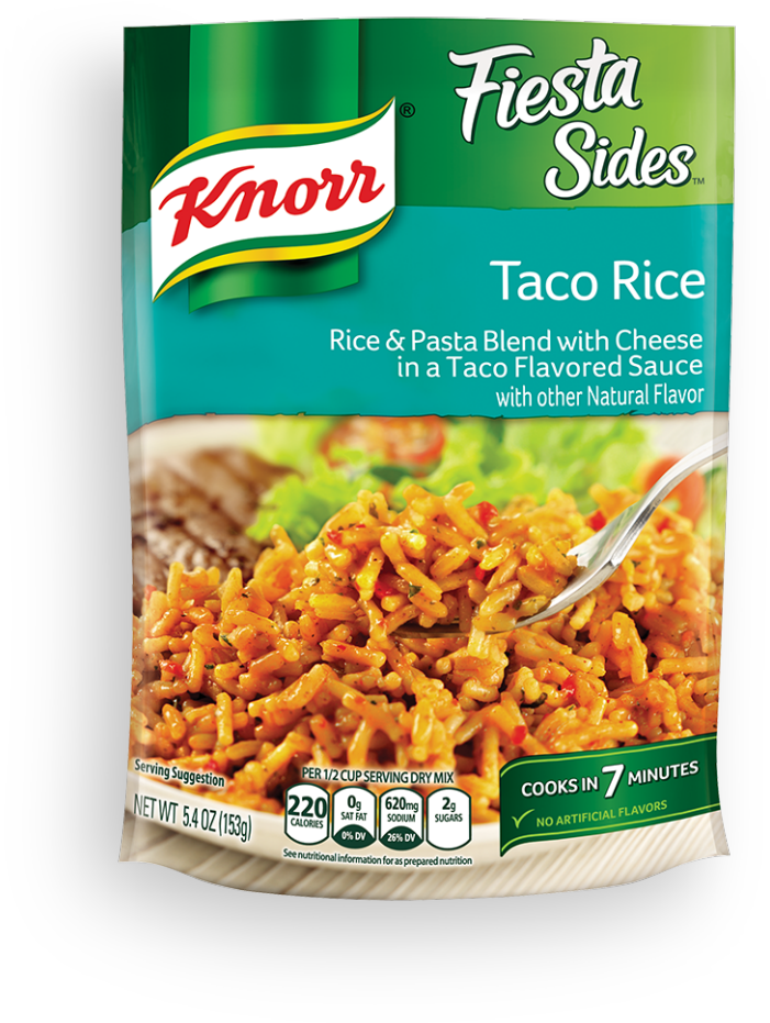 Knorr Taco Rice (985x985), Png Download