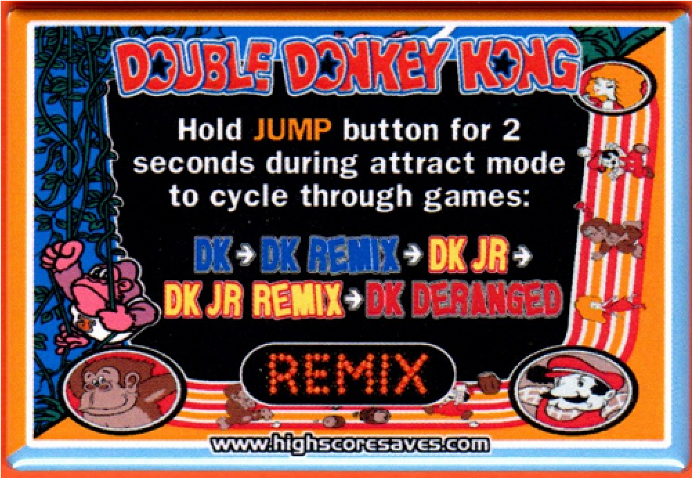 Donkey Kong Arcade (1000x1000), Png Download