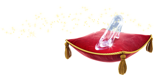 Cinderella Shoe Png - Royal Pillow (686x426), Png Download