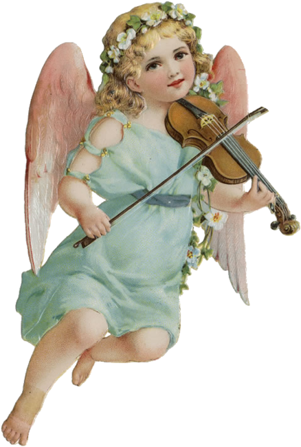 Report Abuse - Vintage Cherub (500x652), Png Download
