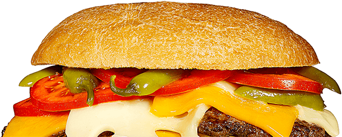 Cheese - Most Beautiful Burger In The World (800x306), Png Download