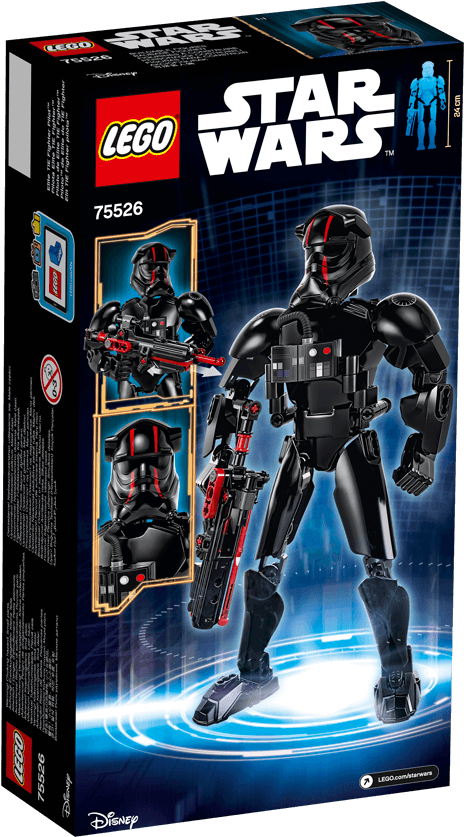 Lego Star Wars Elite Tie Fighter Pilot™ - Lego Star Wars Elite Tie Fighter Pilot (75526) (1488x837), Png Download