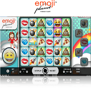 Emoji Planet Game - Slot Machine (376x422), Png Download