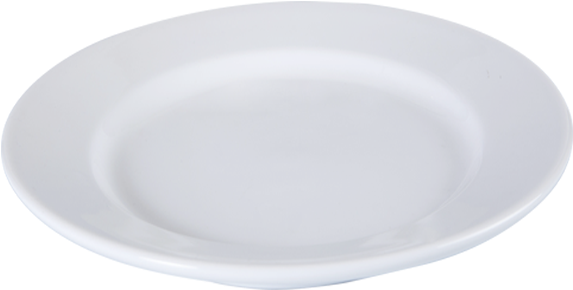20cm Dessert Plate - Platos Descartables De Tecnopor (600x560), Png Download