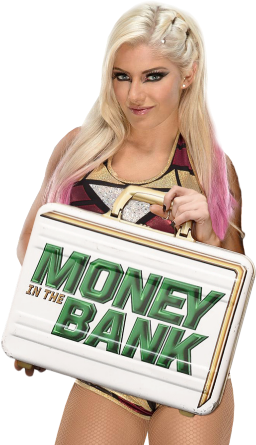 Renders Backgrounds Logos - Alexa Bliss Money In The Bank (600x929), Png Download