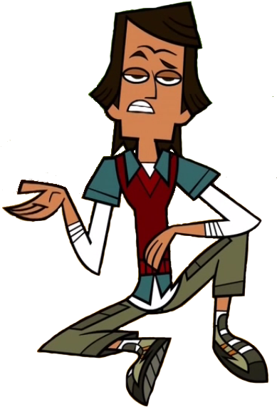 Mickey Was So Pathetic - Total Drama Island (388x590), Png Download