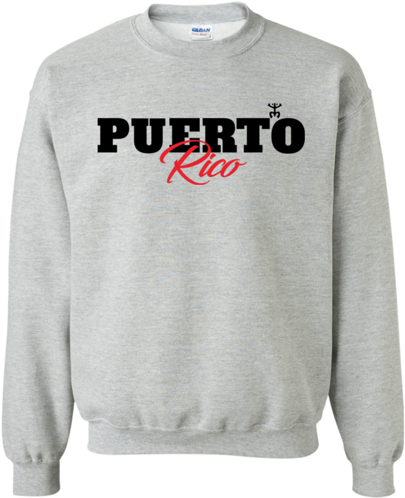 [puerto Rican Flag Shirts And Products] - Thanksgiving Day Pullover Sweatshirt 8 Oz (1024x1024), Png Download