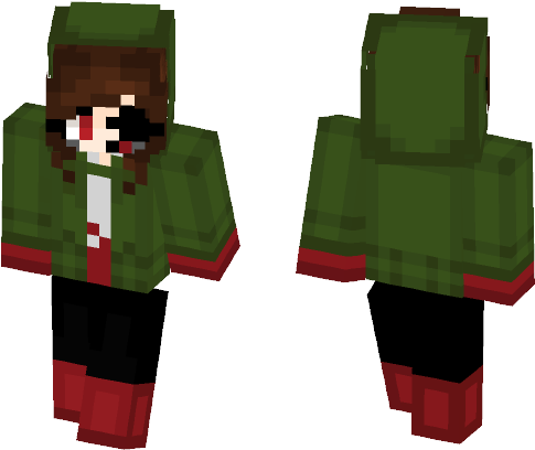 Chara - Lil Uzi Vert Minecraft Skin (584x497), Png Download
