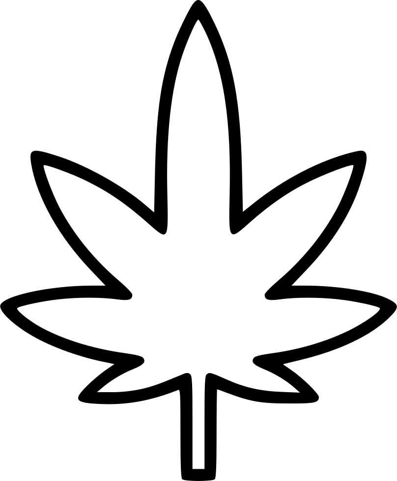 Marijuana Comments - Line Art (808x980), Png Download