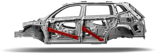 2018 Vw Tiguan Frame - Volkswagen Atlas Safety Cage (700x233), Png Download