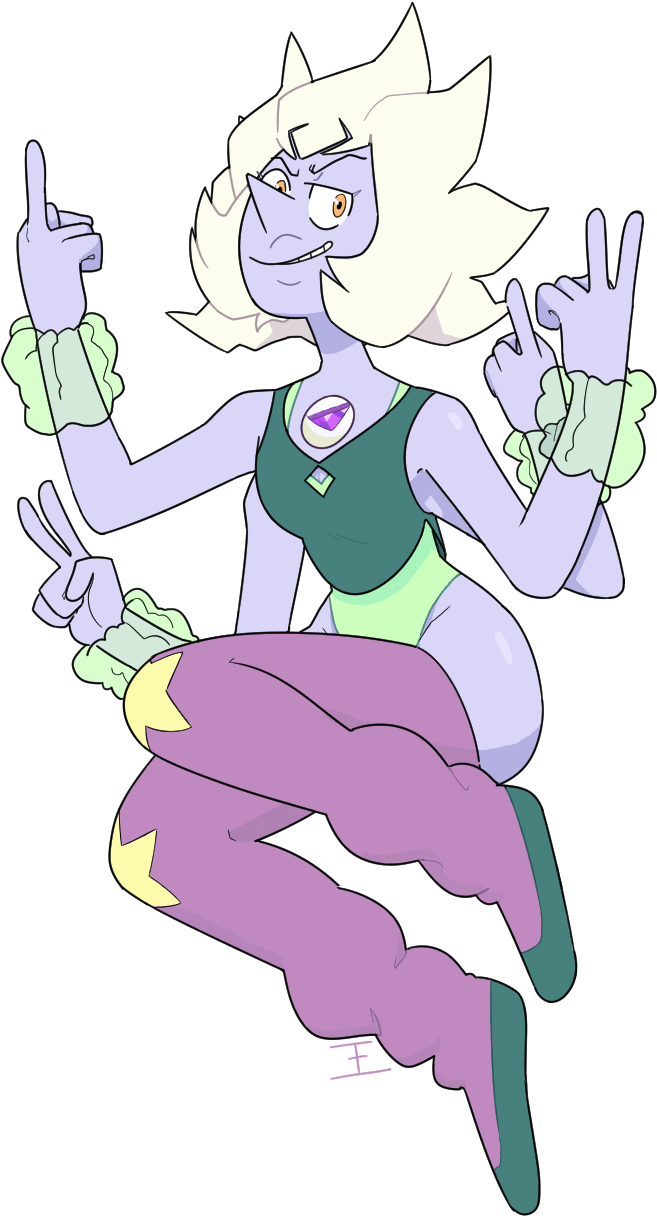 Clothing Mammal Fictional Character Vertebrate Cartoon - Steven Universe Amethyst & Blue Pearl (764x1278), Png Download