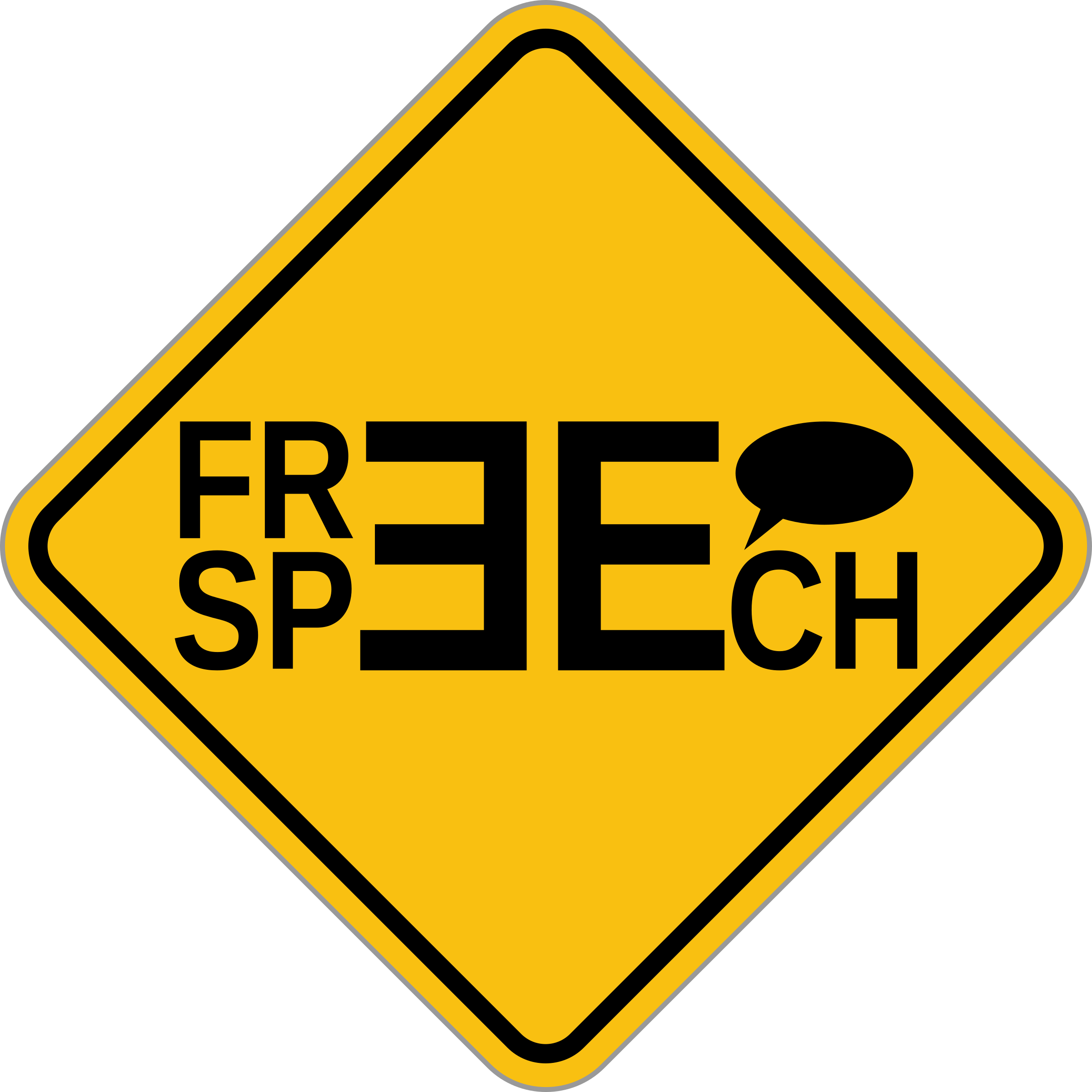 This Free Icons Png Design Of Free Speech (2400x2400), Png Download