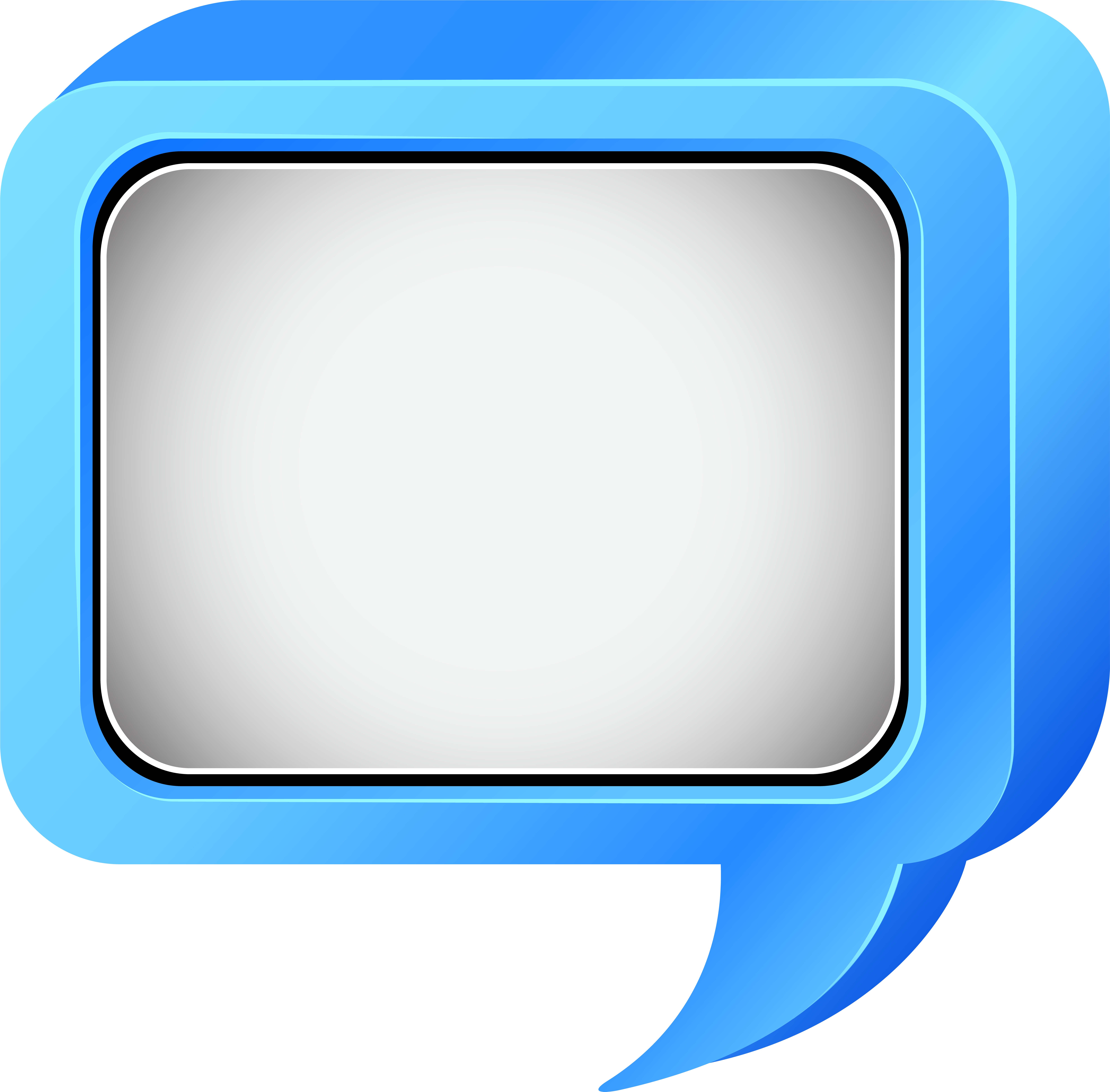 Speech Icon Png (8000x7871), Png Download
