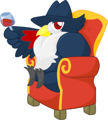 Featuredrumon Honchkrow ] - Honchkrow Cute (360x400), Png Download