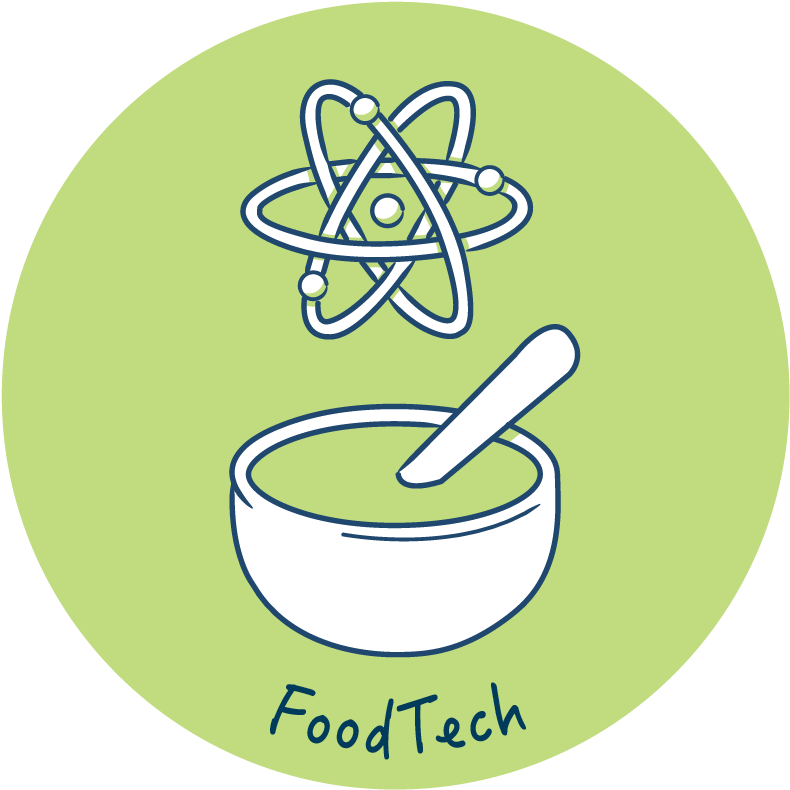 Foodtech Icon - Circle (833x833), Png Download