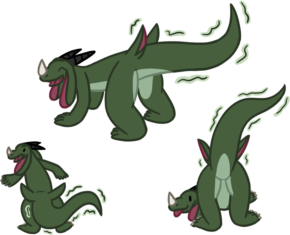 Tail Wags - Cartoon (1056x858), Png Download