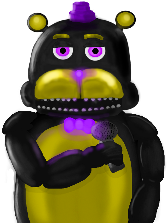 Rockin' Fredbear - Portable Network Graphics (1024x768), Png Download