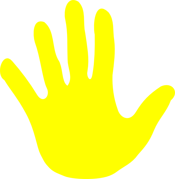 Animated Waving Hand Cliparts - Sign (582x598), Png Download