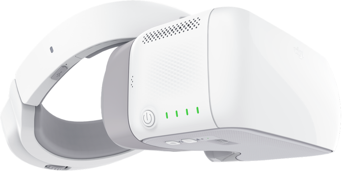 When Dji's Goggles Ship They'll Be An Interesting Alternative - Dji Goggles Png (1100x551), Png Download