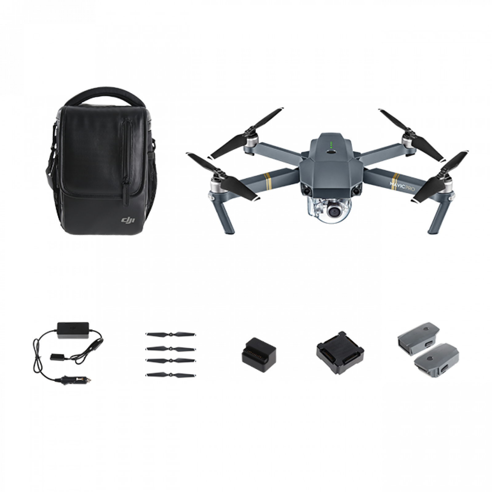 Dji Drone Mavic Pro Fly More Combo (1600x1600), Png Download